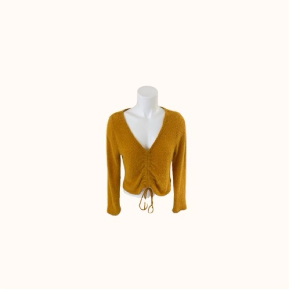 FALL crop sweater cozy and cute